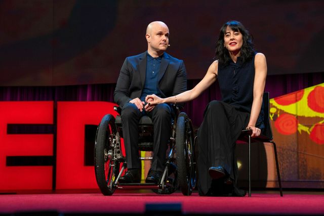 Photo of Mark Pollock and Simone George