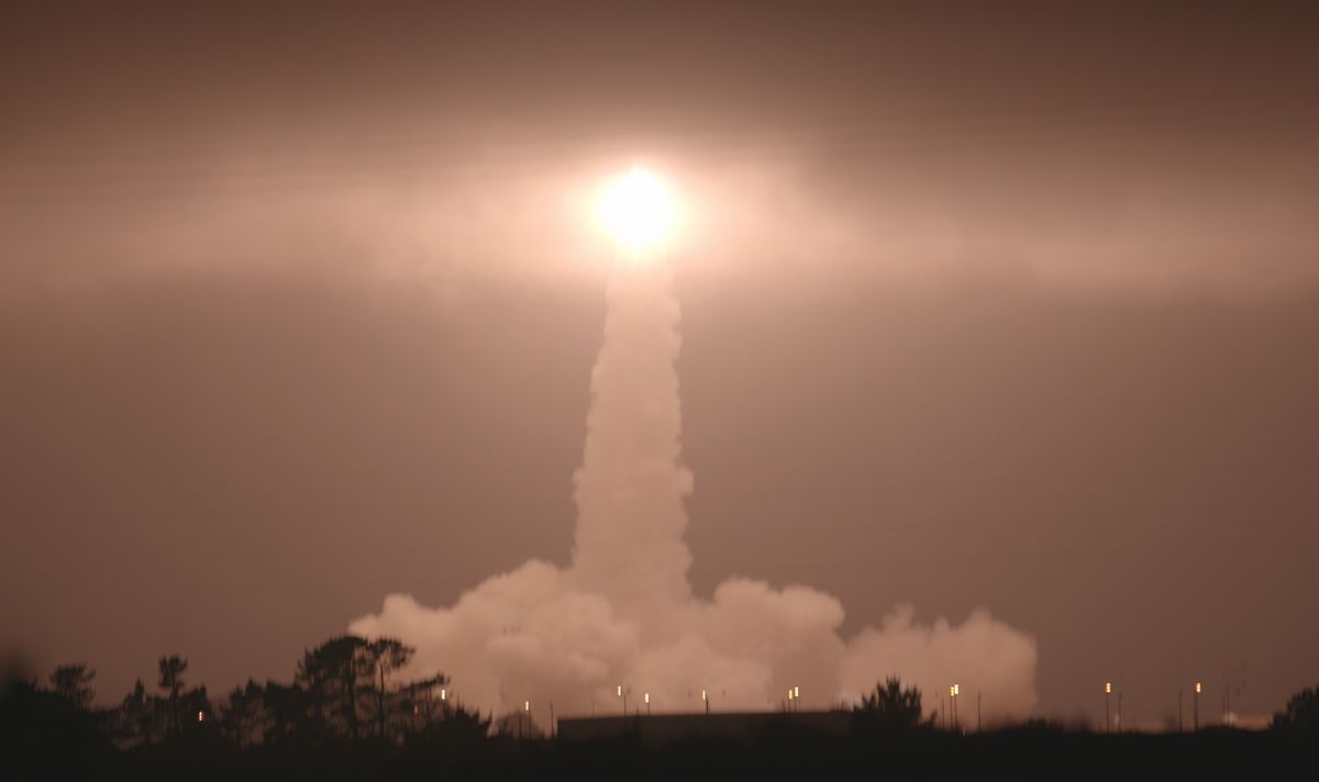 The launch of the UCLA-student-built ELFIN satellites