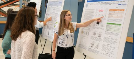 Students and Faculty at Amgen Scholars UCLA Poster Session