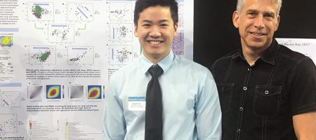 Douglas Yao with his faculty mentor Thomas Graeber