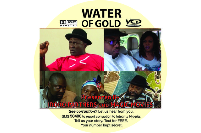 Photo of the DVD cover for the Nollywood film 'Water of Glod'.