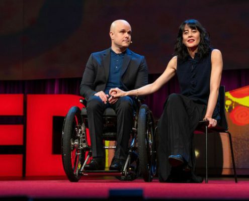 Photo of Mark Pollock and Simone George