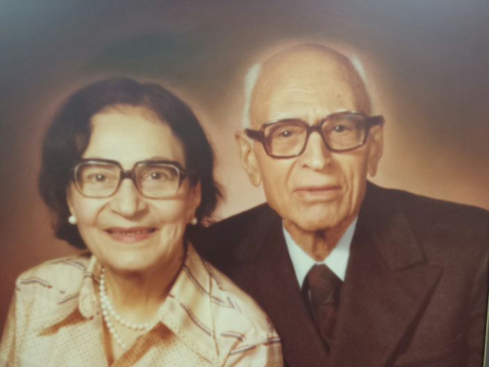 Guivs A Photo of Morvarid Guiv and her husband Rustam Guiv