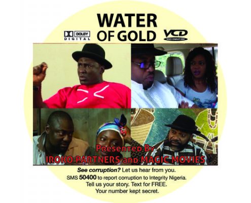 Photo of the DVD cover for the Nollywood film 'Water of Glod'.