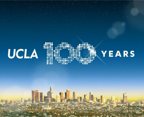 UCLA 100 Years Skyline