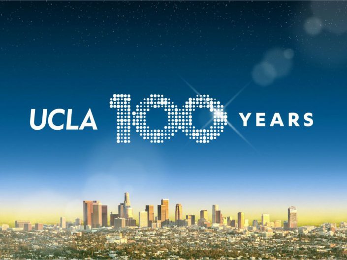 UCLA 100 Years Skyline UCLA 100 Years Skyline