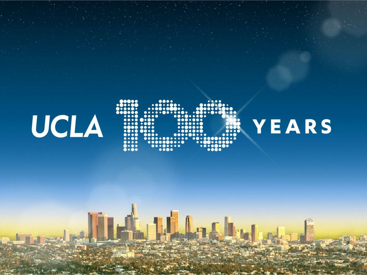 UCLA 100 Years Skyline