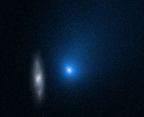 Image of interstellar comet.