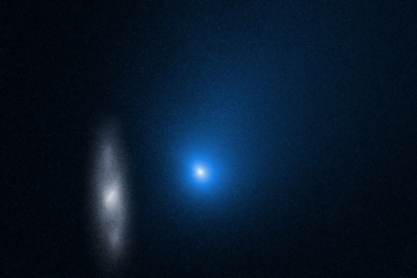 Image of interstellar comet.