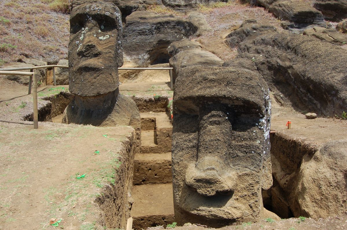 Mini Moai Easter Island Statues