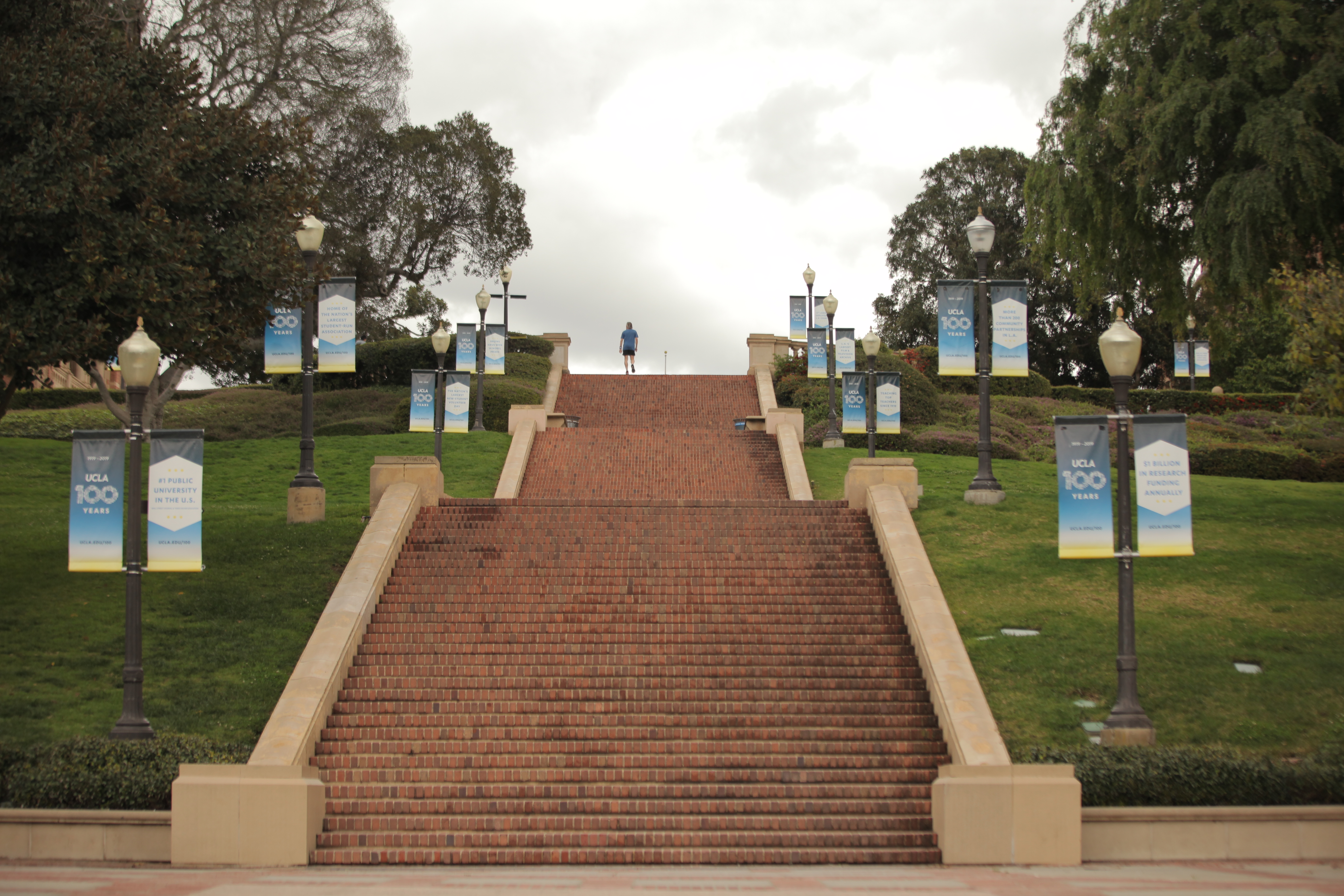 A photo of Janss Steps.