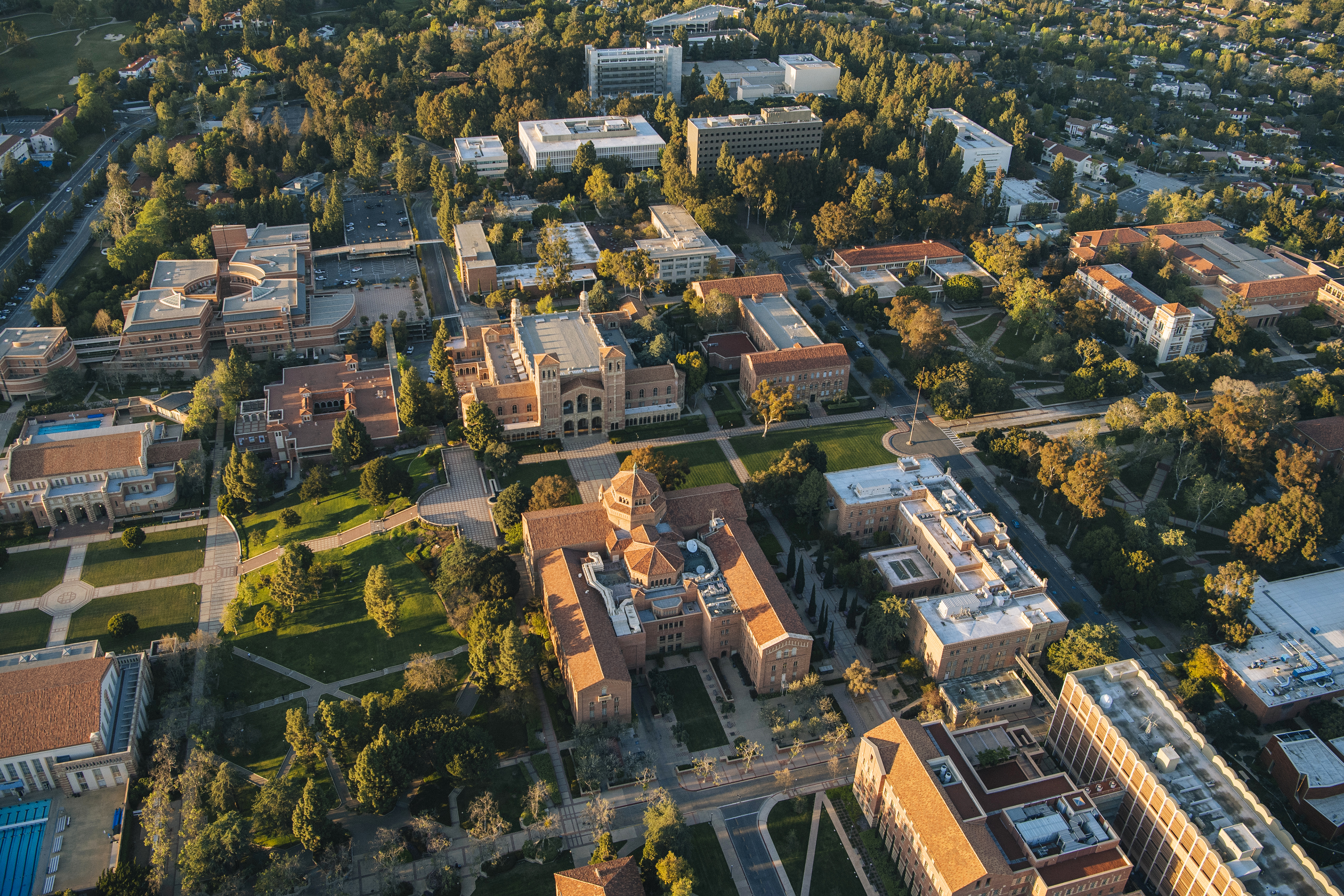 A photo of the UCLA campus.
