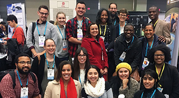 A photo of members of the UCLA Center for Diverse Leadership in Science, which was founded by Aradhna Tripati, associate professor in the UCLA Institute of the Environment and Sustainability.