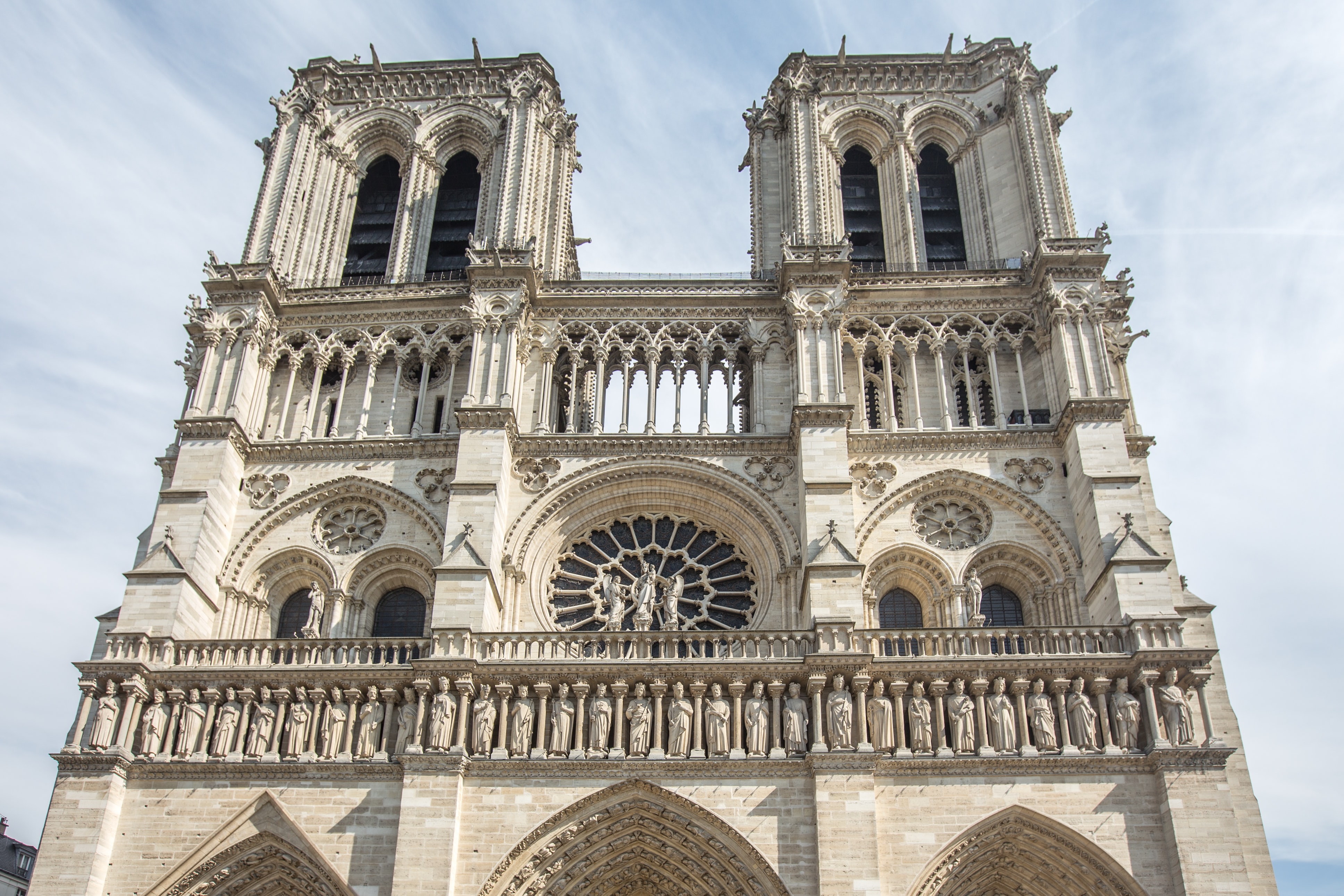 A photo of Notre-Dame.