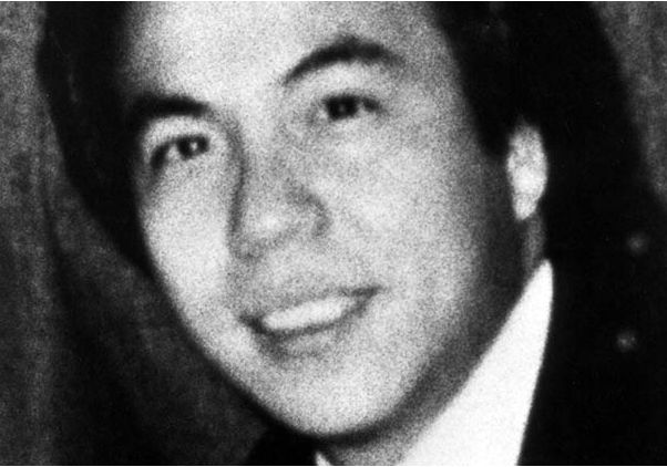A photo of Vincent Chin, who was murdered in Michigan in 1982. 