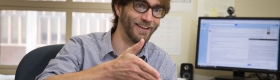 A photo of Assistant Professor Wesley Campbell, UCLA Physics & Astronomy