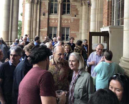 Photo of community members at Royce Hall.