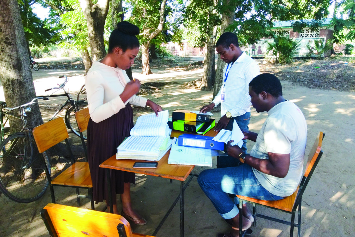 A photo of hope workers in Kakoma, Malawi. 