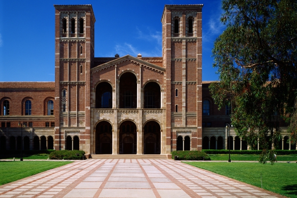 A photo of Royce Hall.