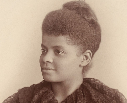 A photo of Ida B. Well.