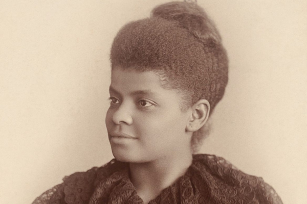 A photo of Ida B. Well.