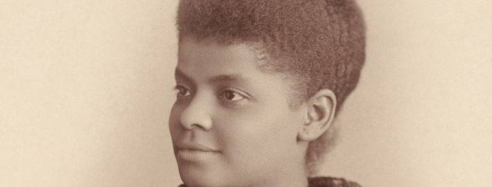 A photo of Ida B. Well.