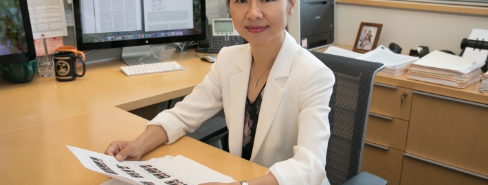 A photo of Professor Lili Yang.