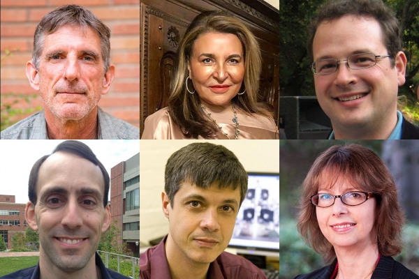 A photo of UCLA physical sciences Centennial Award winners.