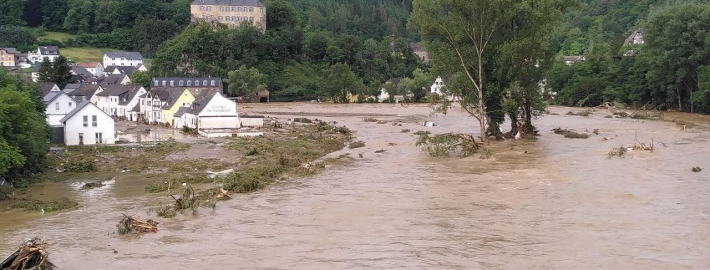 Flooding in Altenahr, Germany in July 2021 Photo Credit: Martin Seifert