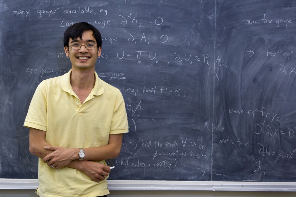 Terence Tao in his UCLA office