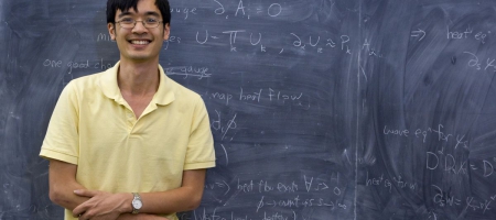 Terence Tao in his UCLA office