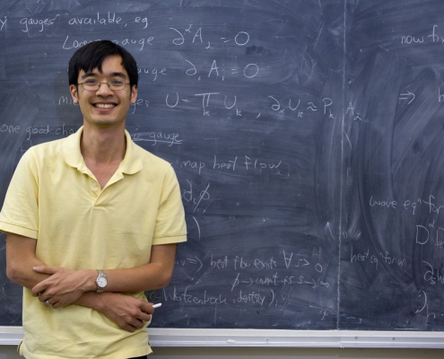 Terence Tao in his UCLA office