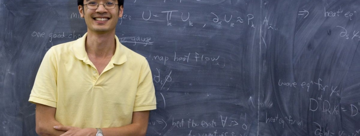 Terence Tao in his UCLA office