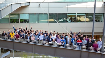 Image of Members of the quantum innovation hub at the UCLA Center for Quantum Science and Engineering.