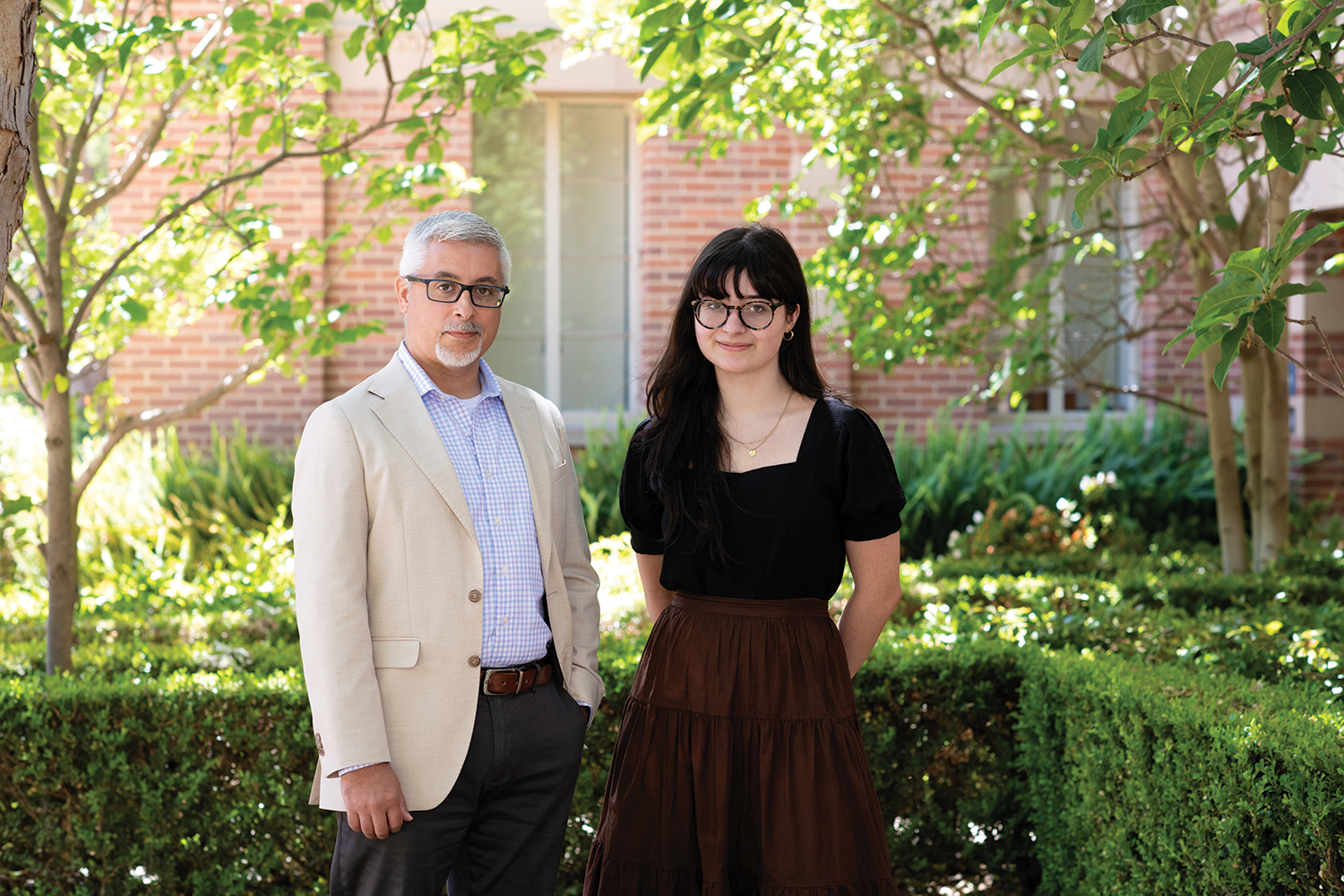 Portrait of Rafael Romero and Anastasia Lubarsky