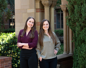 Portrait of Julia Yarrington and Lindsay Meredith