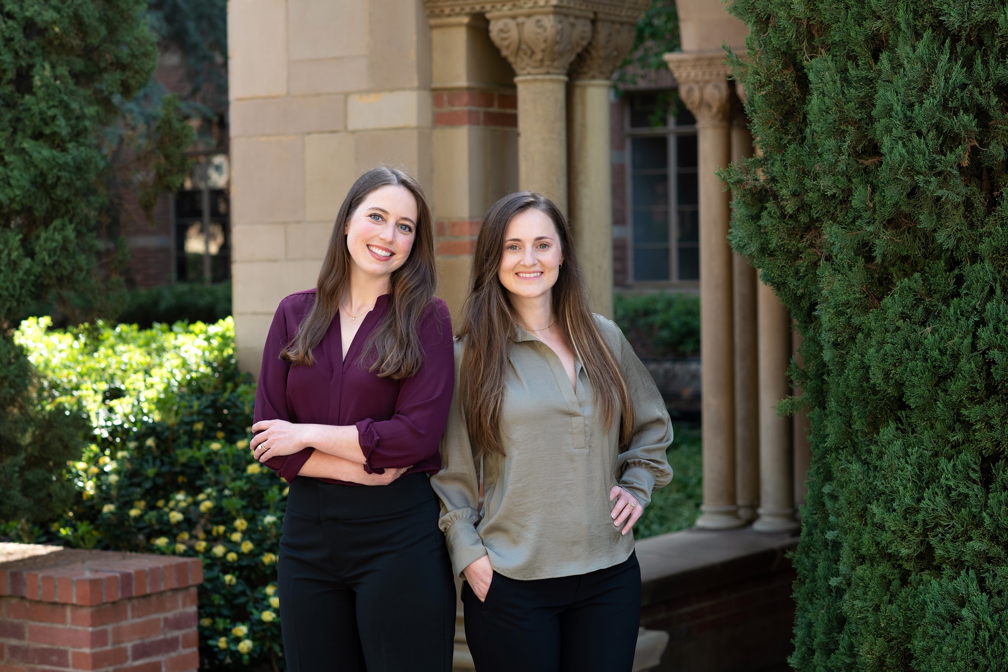 Portrait of Julia Yarrington and Lindsay Meredith