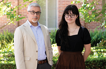 Portrait of Rafael Romero and Anastasia Lubarsky