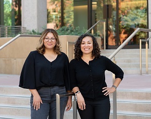Yesenia Aguilar Silvan (left) and Lauren Ng