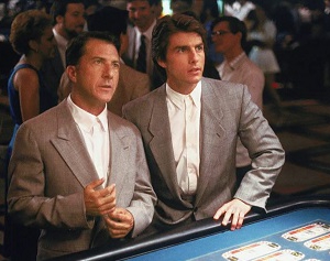 Dustin Hoffman and Tom Cruise in a casino in scene from Rain Man | Metro-Goldwyn-Mayer Studios Inc.