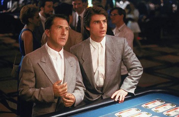 Dustin Hoffman and Tom Cruise in a casino in scene from Rain Man | Metro-Goldwyn-Mayer Studios Inc.