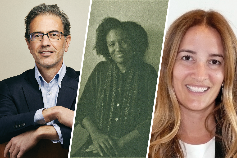 UCLA professors Daniel Treisman, Harryette Mullen and Heather Maynard