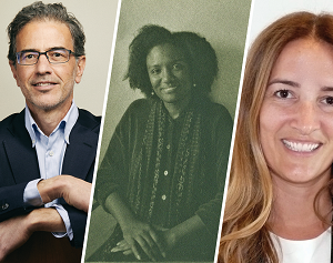 UCLA professors Daniel Treisman, Harryette Mullen and Heather Maynard