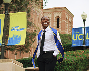 Antwan Adams on Janss Steps