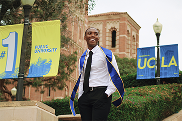 Antwan Adams on Janss Steps