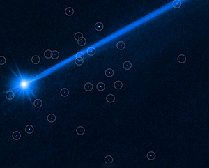 NASA_363 Dimorphos asteroid surrounded by boulders