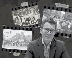 Tobias-Higbie-363-241 Tobias Higbie and photos of union protests from UCLA archive