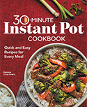 30-Minute Instant Pot Cookbook book cover 
