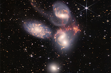 Mosaic of Stephan’s Quintet from NASA’s James Webb Space Telescope