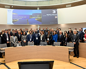 U7_Massimiliano+Stucchi-363-241 Group shot of U7+ Alliance members at Bocconi University in Milan, Italy